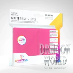 Standard Sleeves - Pink Matte - 100CT - Gamegenic